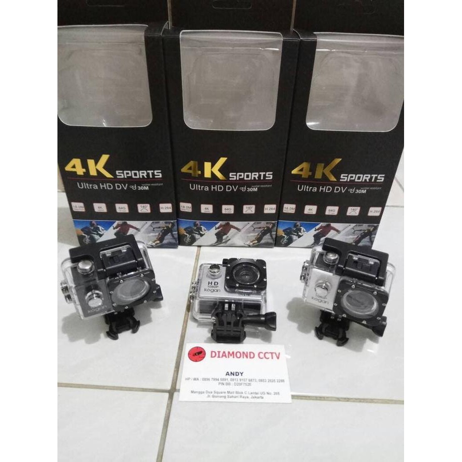 Cam- Action Camera Sportcam Non Wifi Kamera Sport Cam Terbaik Non Wifi