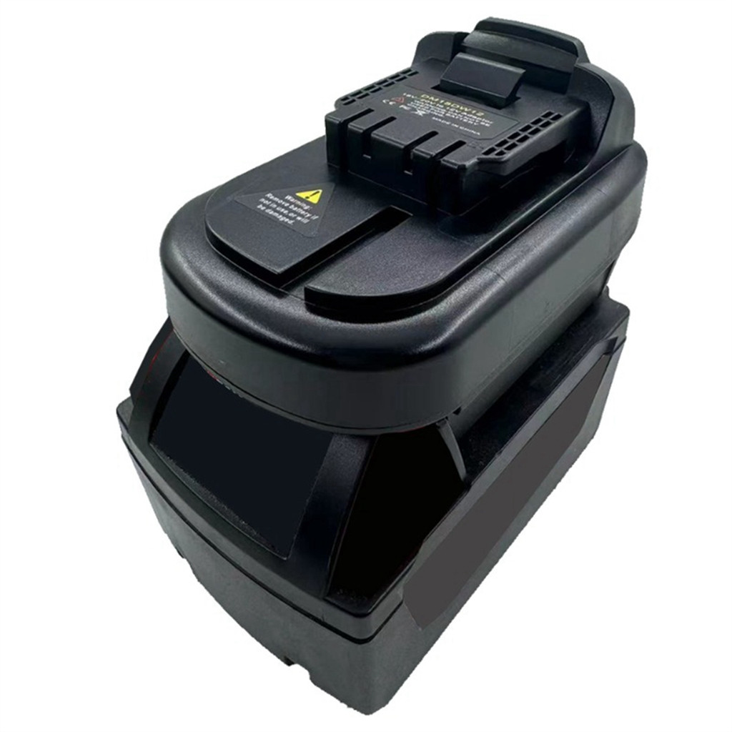 DM18DW12 Battery Adapter Convert for Dewalt/Milwaukee 18V 20V Lithium Battery to for Dewalt 12V Repl