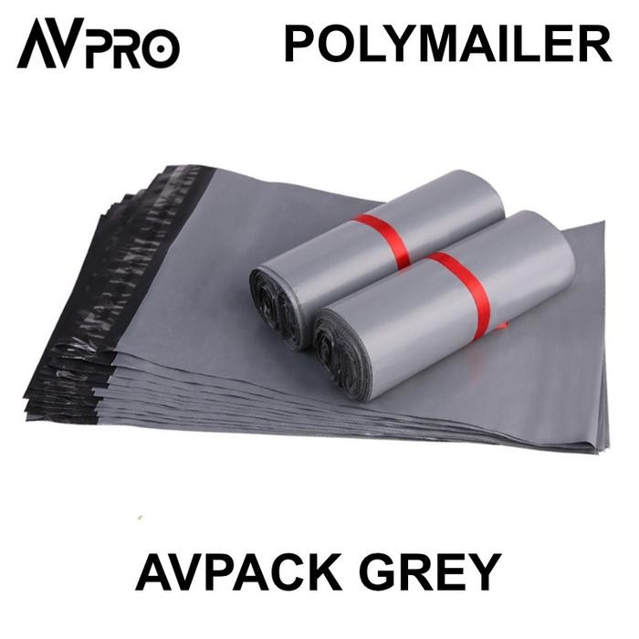 

AVPACK AVP28G Polymailer Polybag Amplop Plaik 28x42cm 100pcs GREY