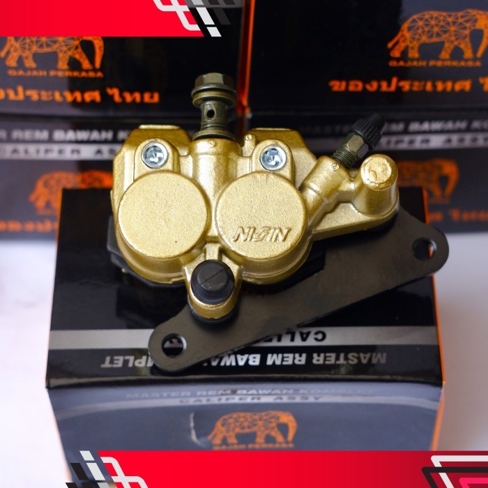 Kaliper Master Rem Cakram Depan Nissin Honda Supra X Emas