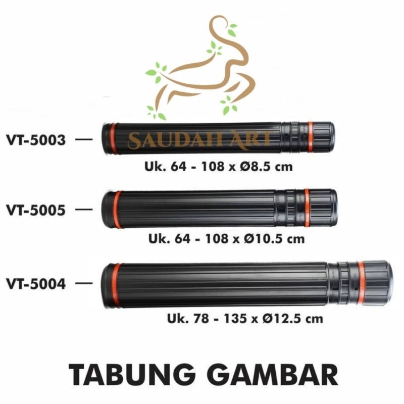 

Tabung Gambar Drafting Tube 64-1cm/10.5cm 5 3 section