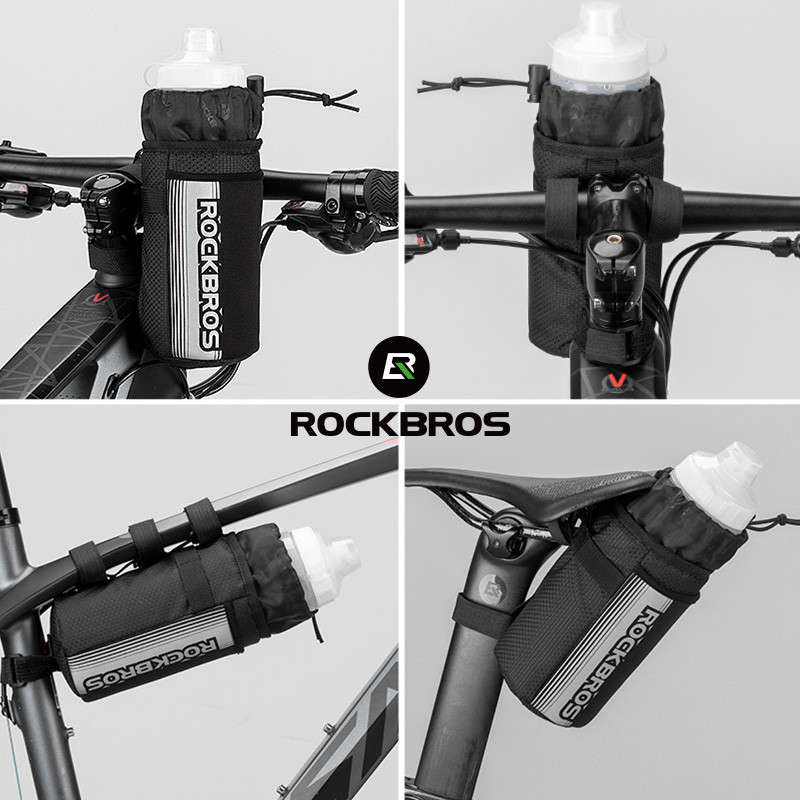 Rockbros Bicycle Front Bag Lightweight Mini Size Handlebar Bag Multifunction Storage Cycling Water