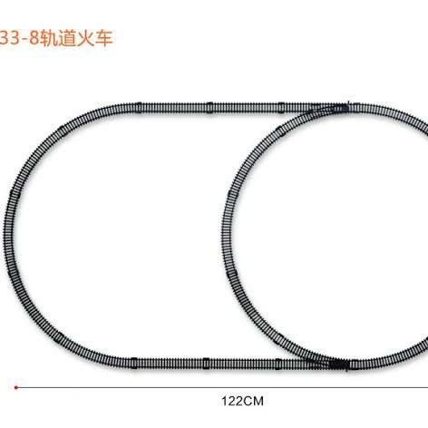 Paket Rel Wesel Mainan Miniatur Kereta Api Railking *