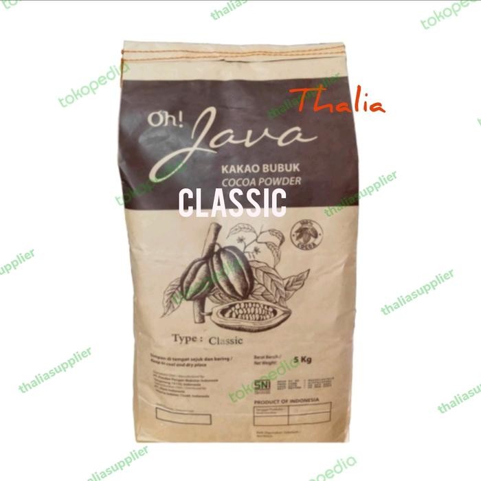 

OH JAVA CLASSIC 500GR COKLAT BUBUK REPACK DARI 5KG U/ MINUMAN,MAKANAN