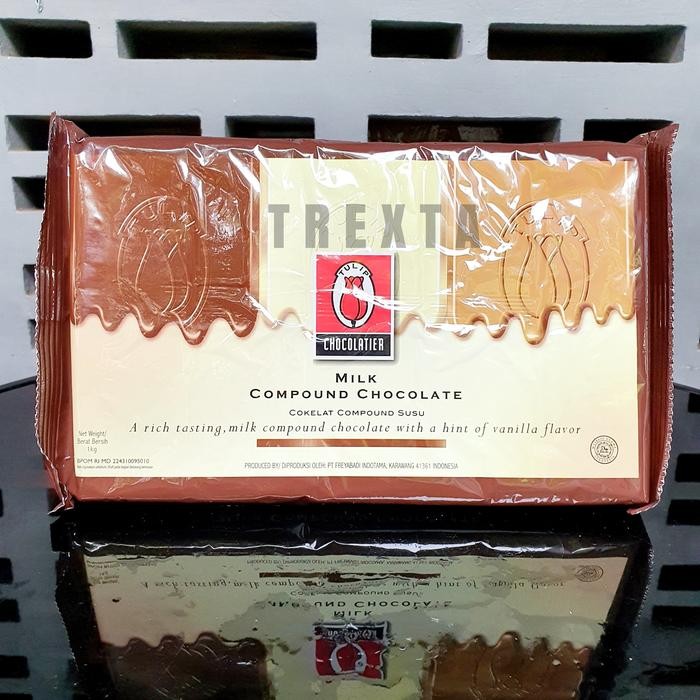 

MILK CHOCOLATE COMPOUND / COKLAT TULIP 1 KG
