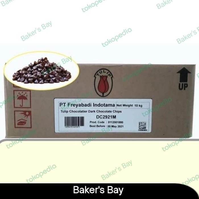 

TULIP CHIPS/COKLAT CHOCO CHIPS COUMPOUND (250GR,500GR,1KG)