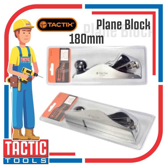 TACTIX Ketam Kayu Manual 18cm / Plane Block Adjustable