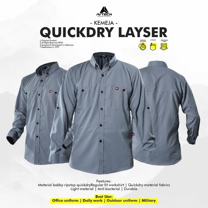 Gents- Avtech Kemeja Layser