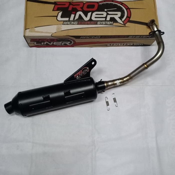 NEW.. KNALPOT PROLINER STANDART RACING GENIO 110 FI BEAT FI 2020