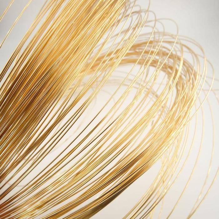 PREMIUM 100M Gulungan Kawat Tembaga Warna Emas Silver Ukuran 0.3Mm Untuk Membuat Perhiasan Diy