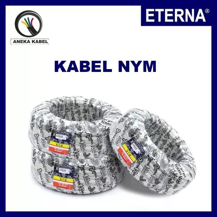 PREMIUM Kabel Listrik ETERNA KAWAT Tembaga Murni (Per meter) SNI ORIGINAL
