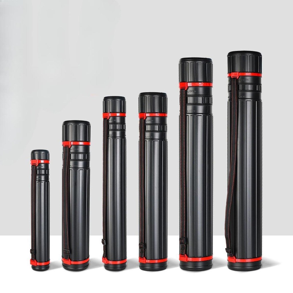 

Telescoping Poster Tube Drop Resistant Portable Scalable Painting Cylinder For Outdoor Document