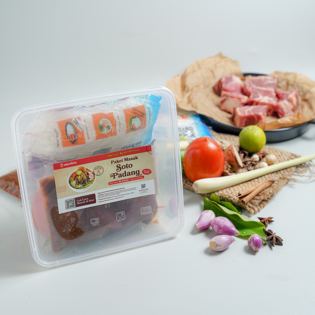 

Sayurbox Paket Masak Soto Padang 1 pack