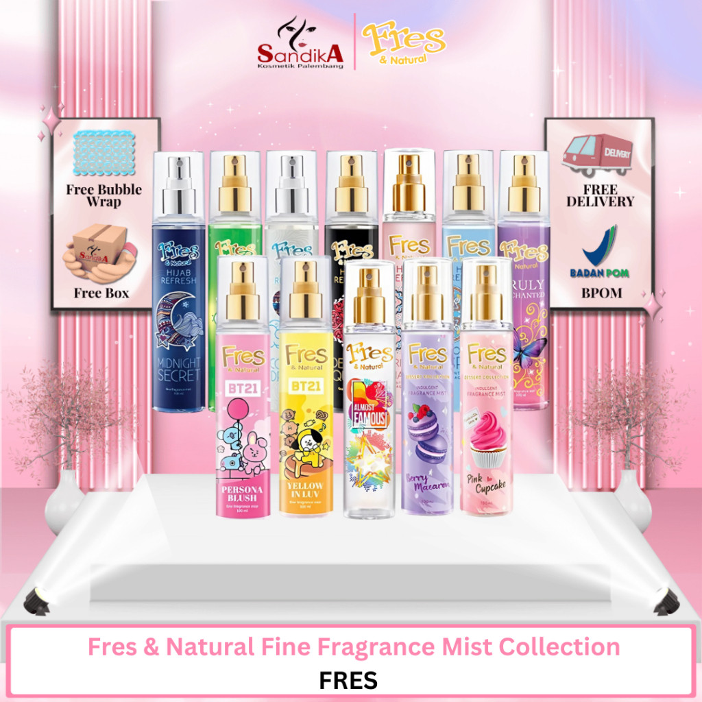 FRES & NATURAL / FRESH N NATURAL BODY MIST / FRESH N NATURAL HIJAB 100ML