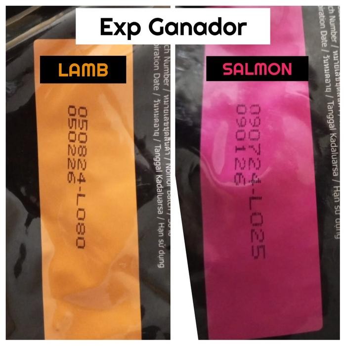 Ganador Adult Salmon & rice/Lamb 20 kg dog food makanan anjing 20kg EXPEDISI