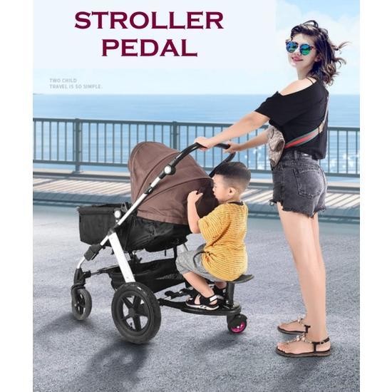 [Logu] Stroller Pedal , Pijakan Dudukan Stroller, Dudukan Extention Stroller -Gratisongkir