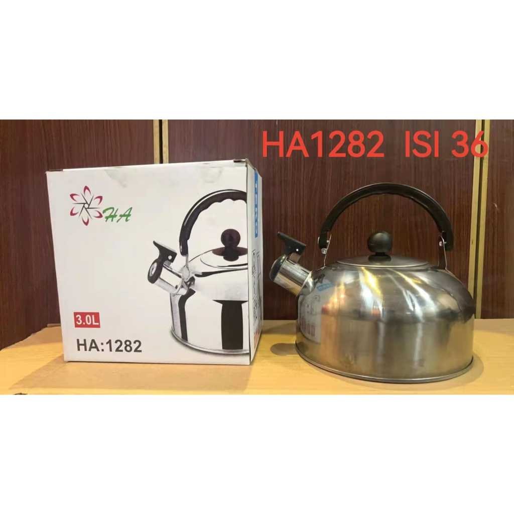 Terapitrendy Whistling Kettle Stainless 3 Liter / Teko Siul Bunyi 3 Liter / Teko Siul 3 Liter