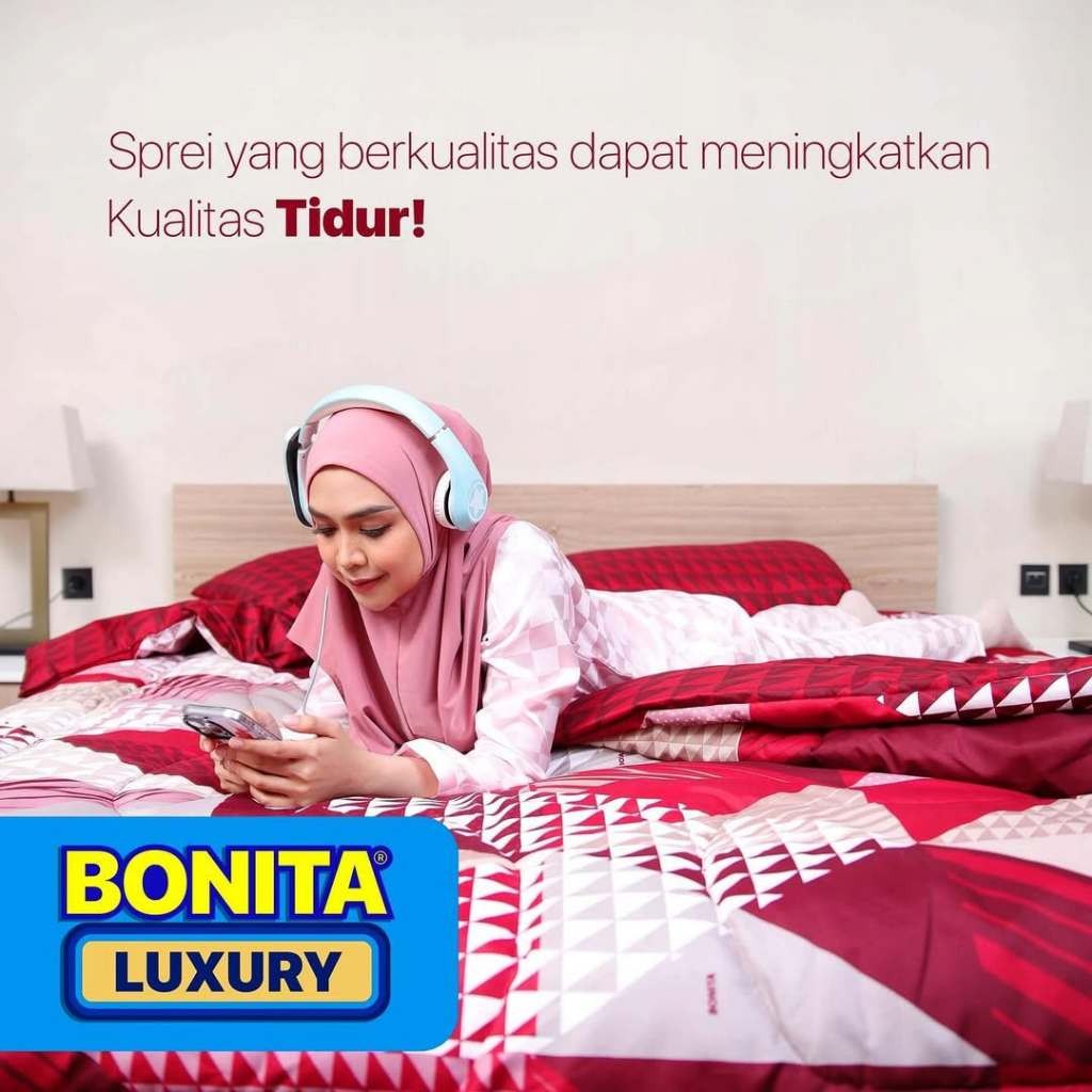 Terapitrendy Bedcover Bonita 180 X 200 (Sprei Flat)
