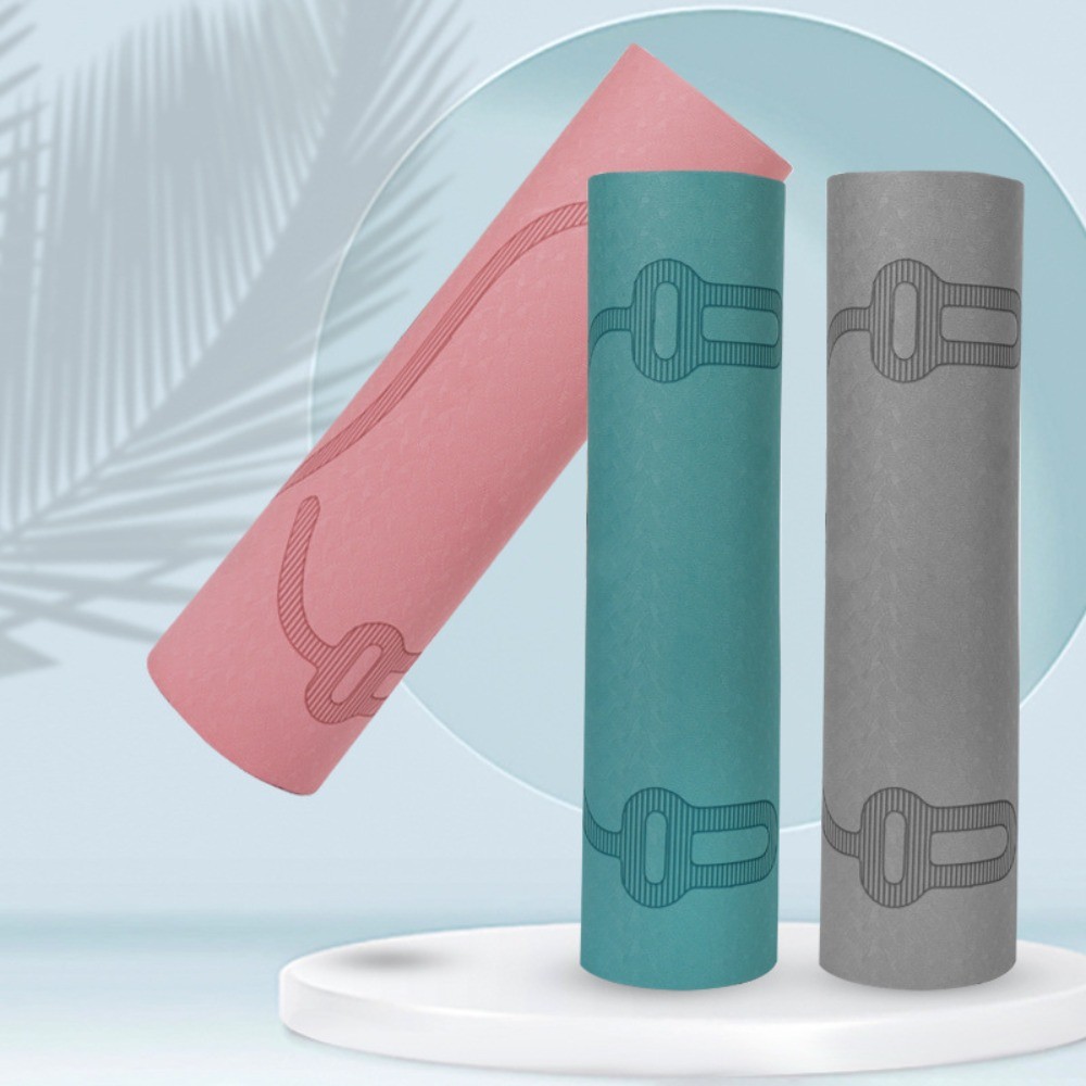 Anti-noise Jump Rope Mat Jumping Rope Accessories TPE Cushioning Yoga Fitness Mats Thickening Waterp