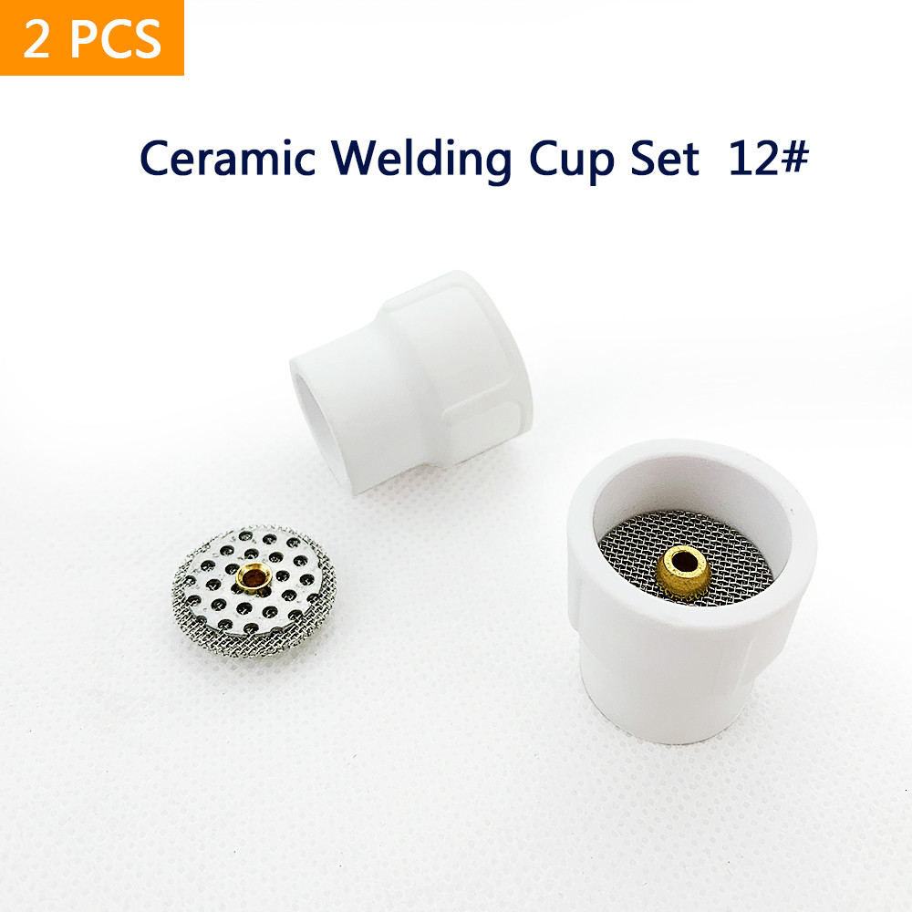 Nozzle Alumina Cup For WP9/20/17/18/26 Tig Welding Torch #12 Ceramic