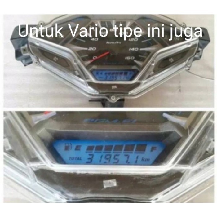 LCD Vario 125 / 150 LED 2016 - 2017 LCD INDIKATOR BENSIN HONDA V@r10