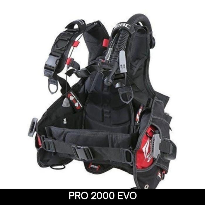 ( Seac ) Bcd Pro 2000 / Bcd Diving / Scuba Diving / Alat Selam