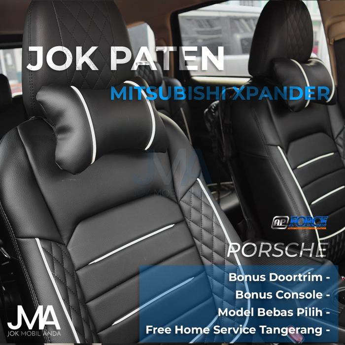 Jok Paten Kulit Mobil Mitsubishi Xpander Bahan Porsche Termurah