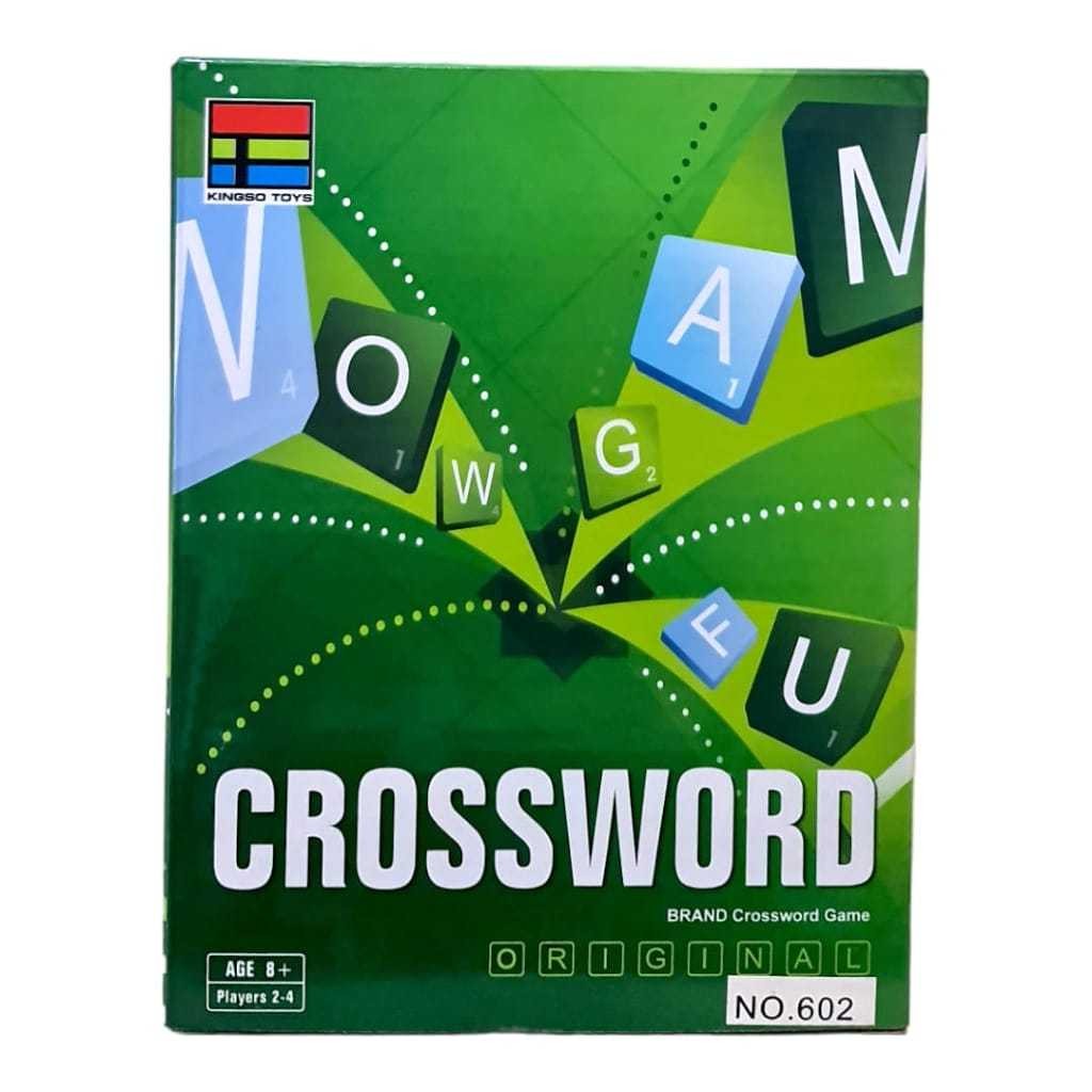Board Game Permainan Susun Kata Scrabble Tanpa Magnet