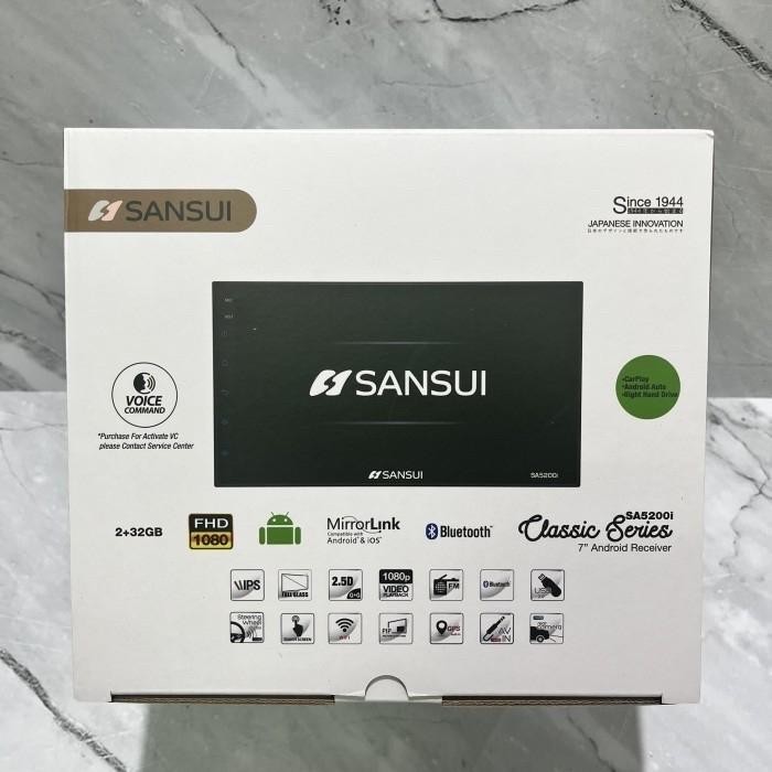 Headunit Android TV Sansui 7inch Classic