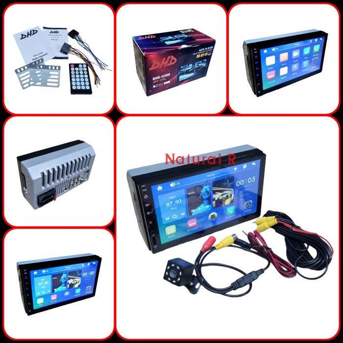 TV MOBIL HEADUNIT DOUBLEDIN MP5 DHD-4300 / 4300 FULLGLASS