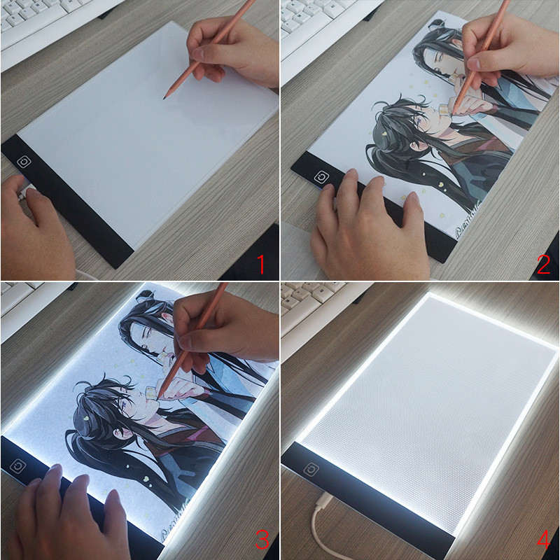 

A4/A5 Size Dimmable Led Drawing Copy Pad Board Children'S Toy Painting Educational Kids Creative