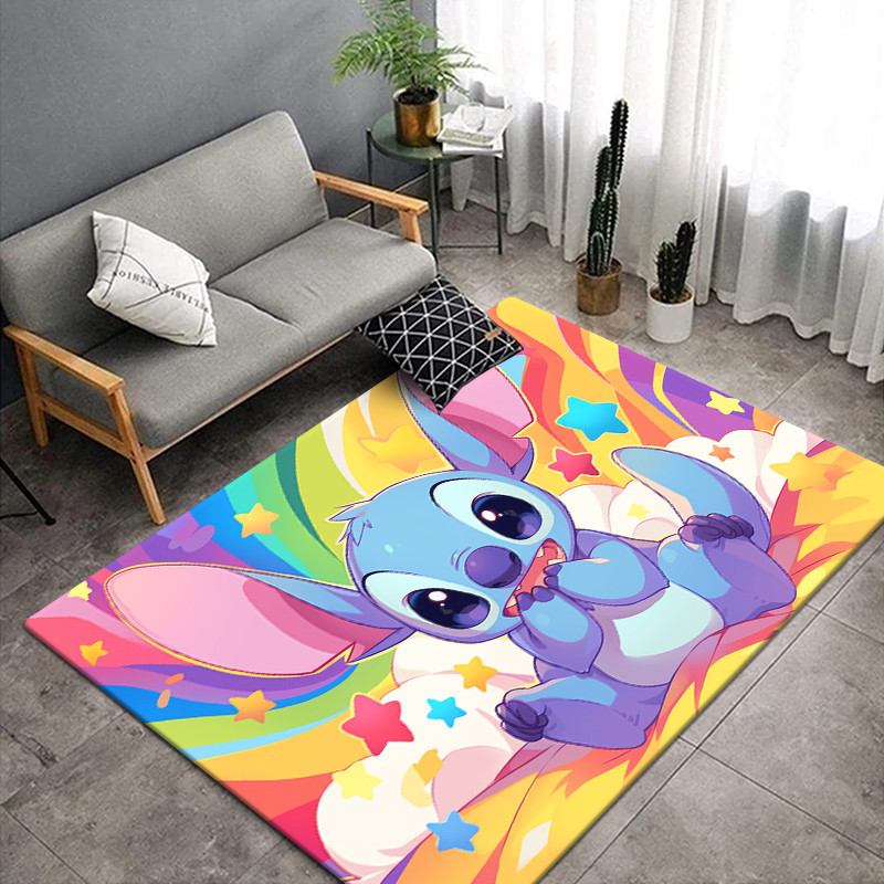 

Star Stitch Cartoon Hd Printing Carpet.Bathroom Door Rug,Living