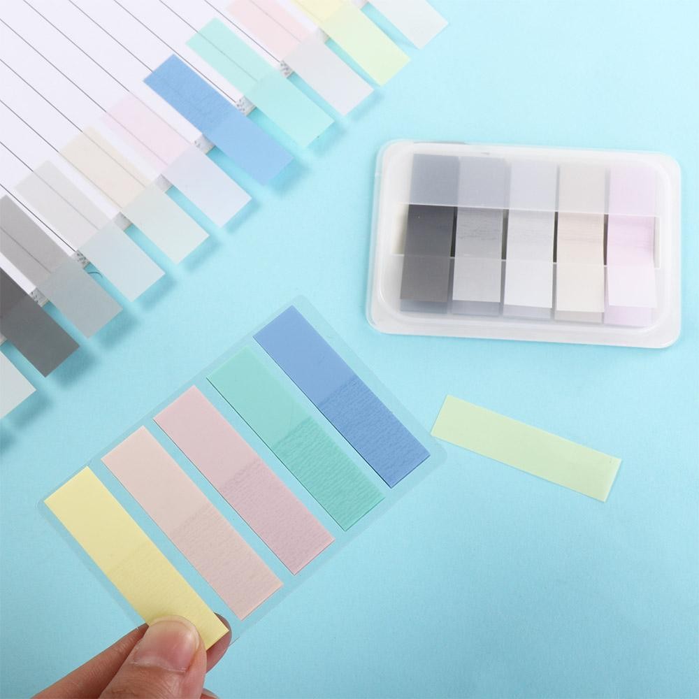 

Vintage Morandi Index Memo Pad Posted It Sticky Notes Paper Sticker Notepad Bookmark School Supplies