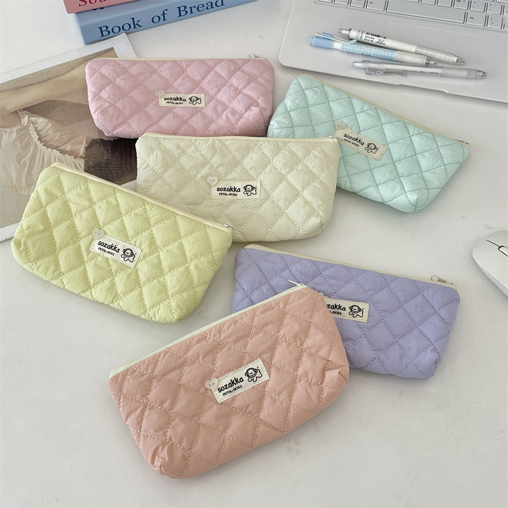 

Pencil Case Large Capacity Pencil Pouch Marker Pen Bag Coin Pouch Office Stationery Organizer