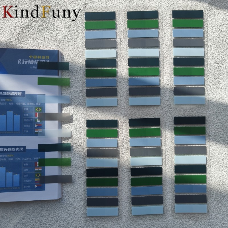 

6 Packs Creative Transparent Memo Pads 1200 Sheets Self-Adhesive Sticky Note Index Office School