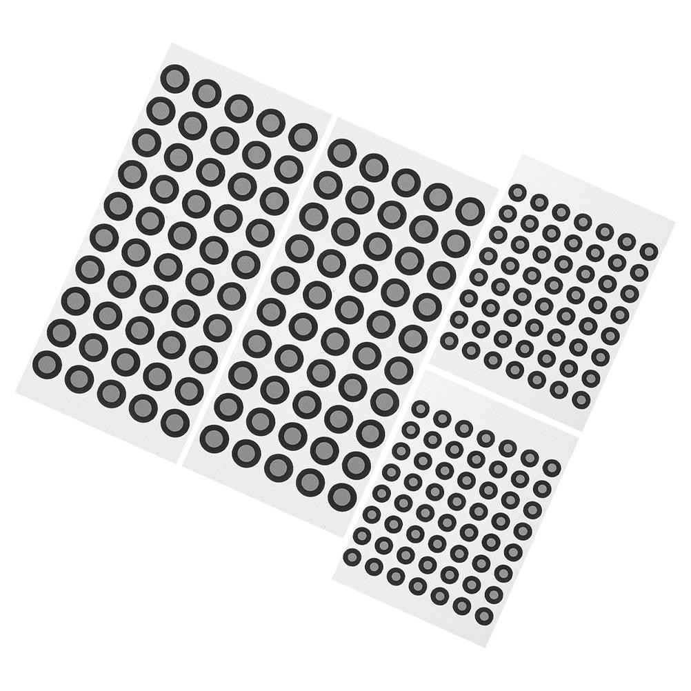 

4 Sheets 3D Scanning Reflective Stickers Reference Point Markers Scanner Aesub Spray Scanners