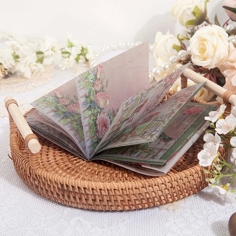 

30 Pcs/Pack Paper 8 Styles Exquisite Fashion Flowers And Stars Decoration Memo Pad Classical