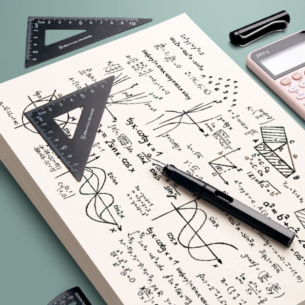 

40/100 Sheets Blank Draft Paper A4/B5 Grids/Blank Art Paper Beige Eye Protection Calculation Paper