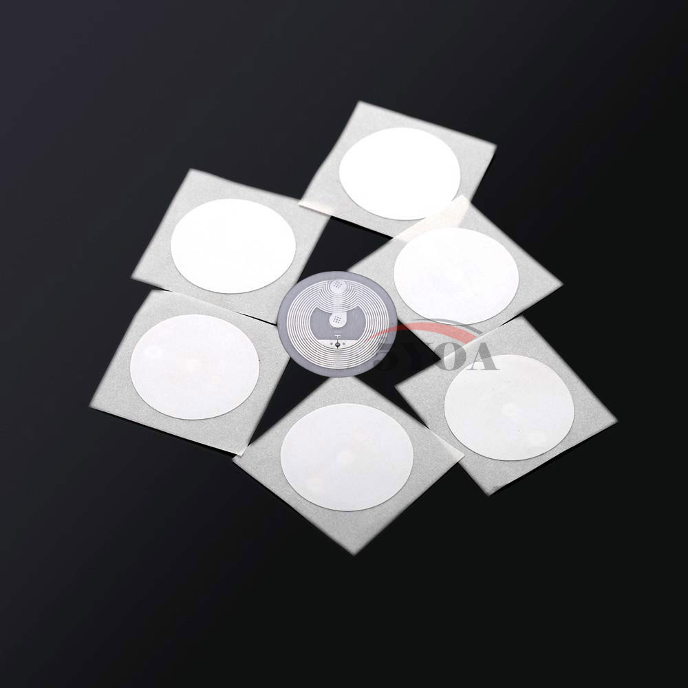 

500Pcs/Lot Nfc Tag Sticker 13.56Mhz Iso14443A Ntag 213 Universal Label Rfid Tag Key Tags Llaveros