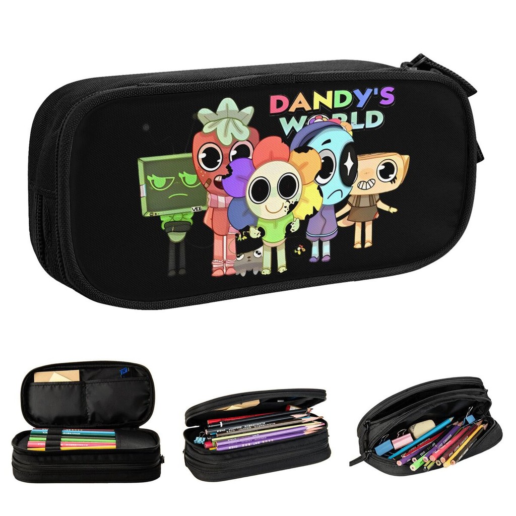 

Dandys World Gamer Pencil Case Classic Pen Bag Student Large Storage Office Cosmetic Pencilcases