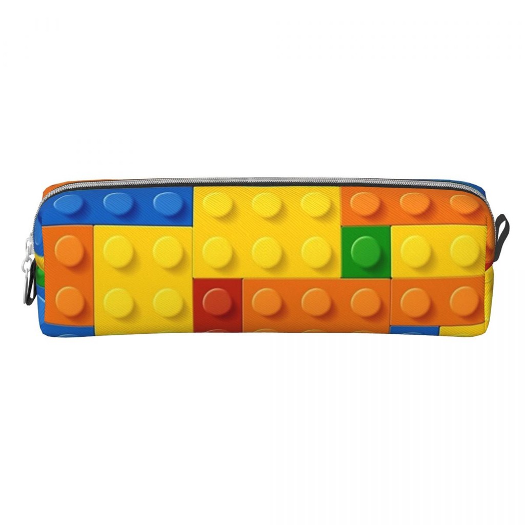 

Building Blocks Construction Brick Pencil Cases Large Storage Pen Bags Pen Box For Boys Girls Office