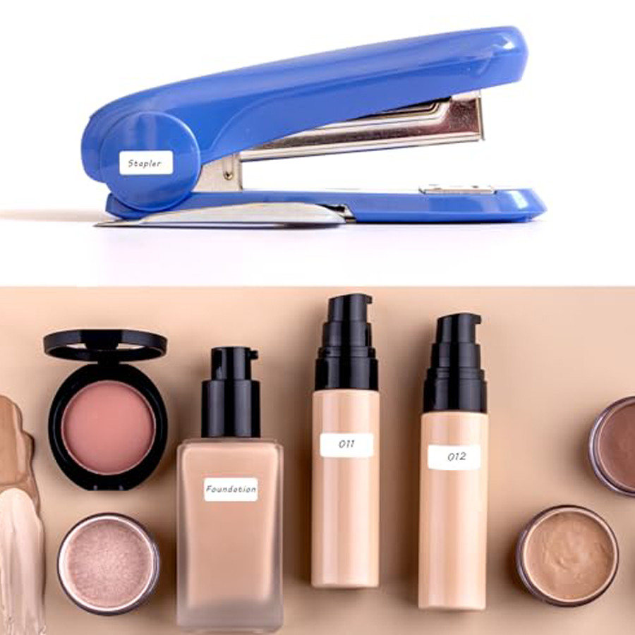 

15 Sheets Folder Labels, Blank Name Tags White Label Stickers Writable Food Labels For Jars, Boxes,