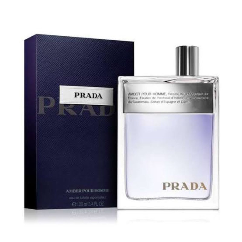 PARFUM ORIGINAL EROPA Prada Amber Pour Homme EDT 100ml PARFUME PRIA / Parfum Pria