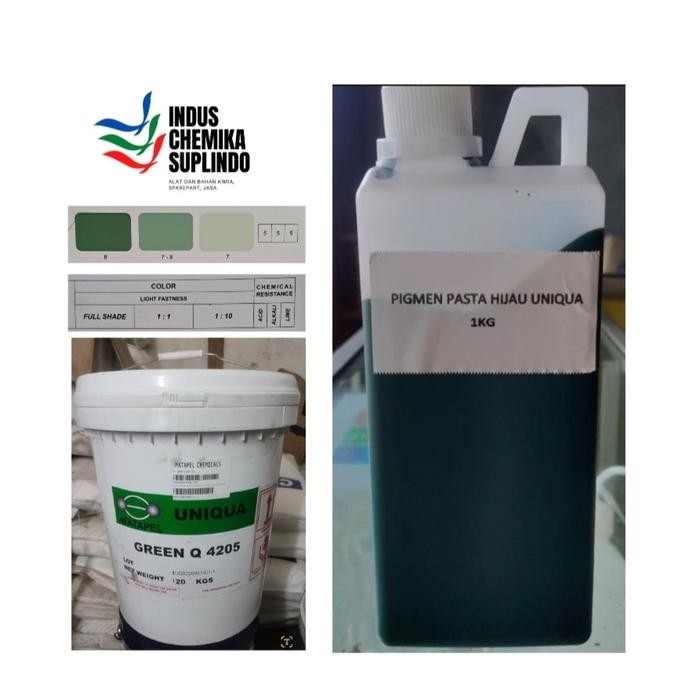 TERBARU pigment pasta hijau uniqua