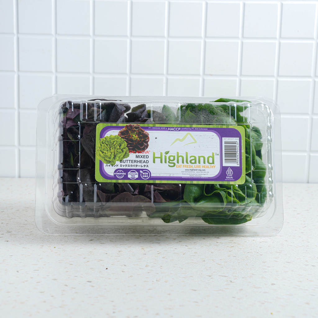

Highland Selada Butterhead Mix Hidroponik 250 gram