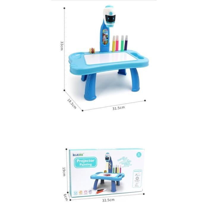 MEJA PROYEKTOR GAMBAR ANAK, MEJA JIPLAK GAMBAR ANAK
