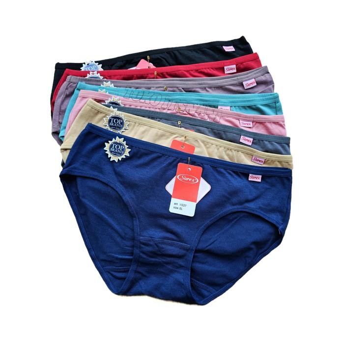 Zareen- Cd Sorex 1227 Bahan Katun Celana Dalam Wanita Sorek Cutting Mini Bawah Pinggang