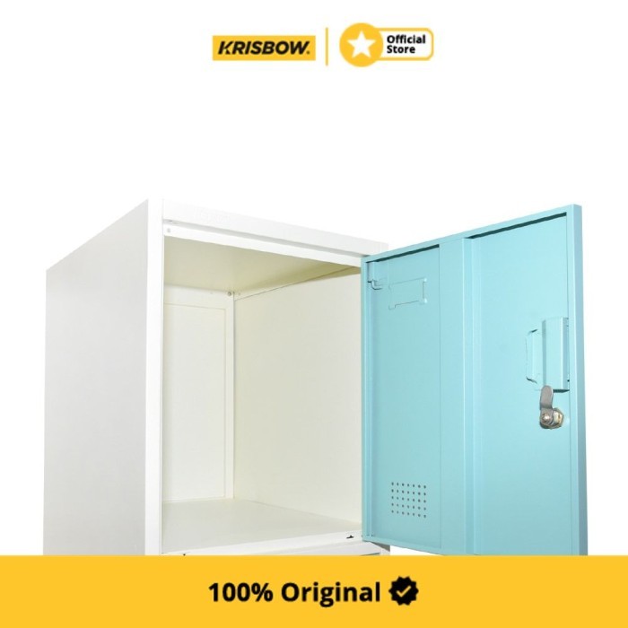 

Krisbow Loker 4 Pintu Single Column Locker - Hijau Muda