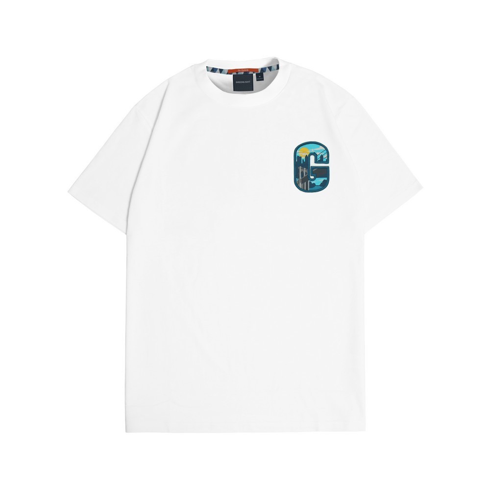 【Ori】Greenlight Kaos Pria Lengan Pendek Heavyweight Cotton Go Outside GC030923