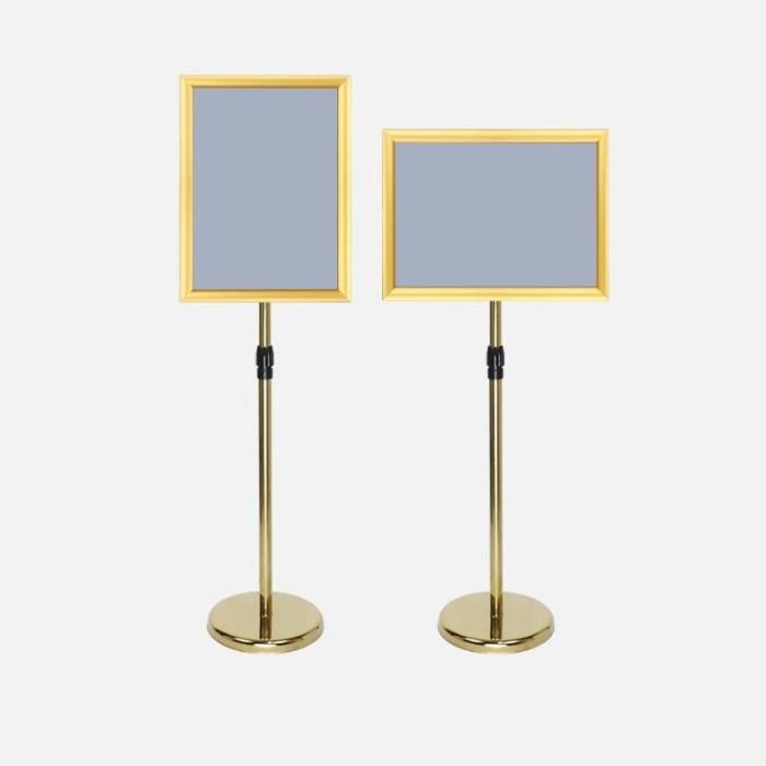 

A3/A4 Standing Sign Frame Floor Stand Display Poster Display Harga Frame Standing Frame Telescoping